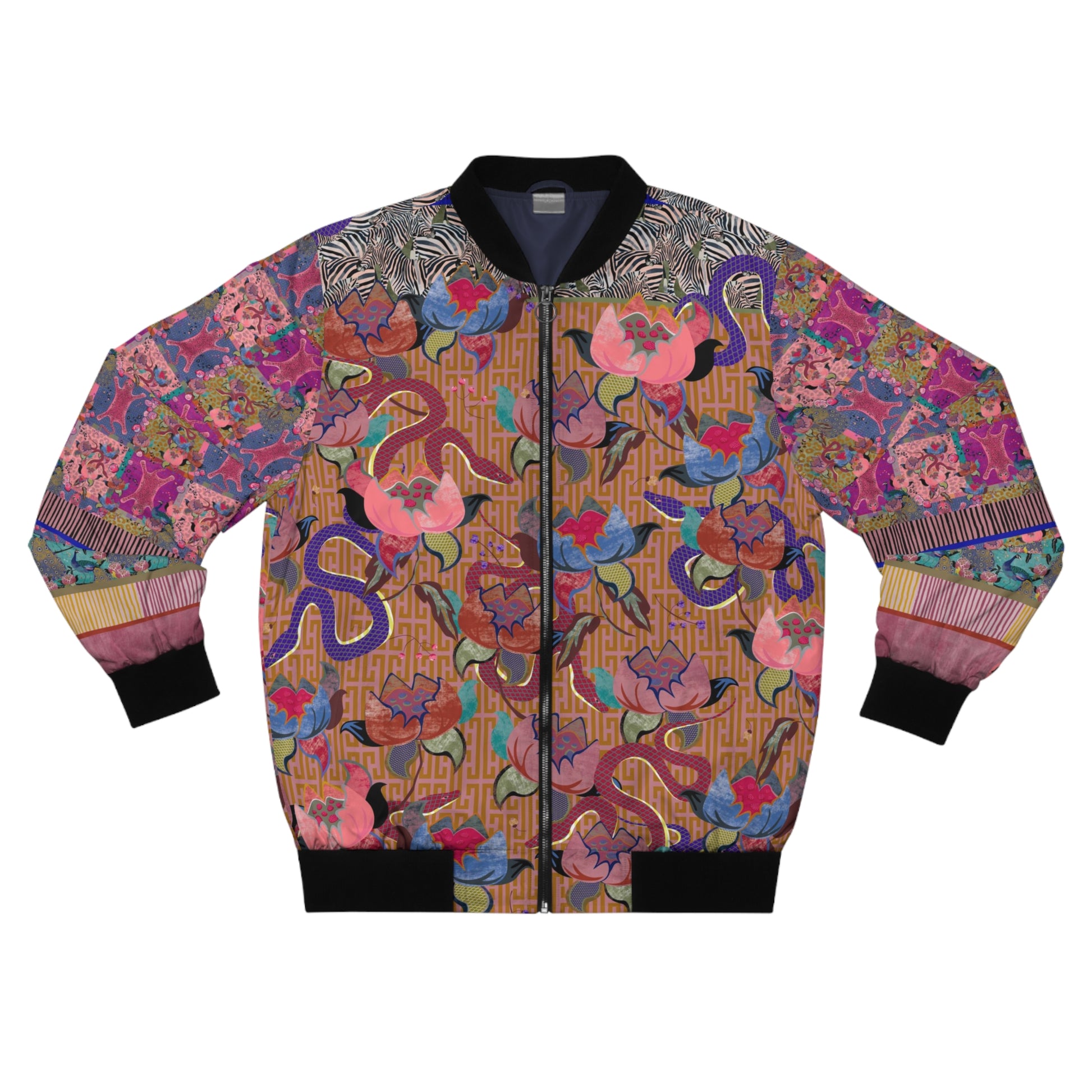 Opulent Snake Men's Bomber Jacket