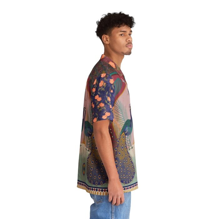 Peacock Paradise Hawaiian Shirt