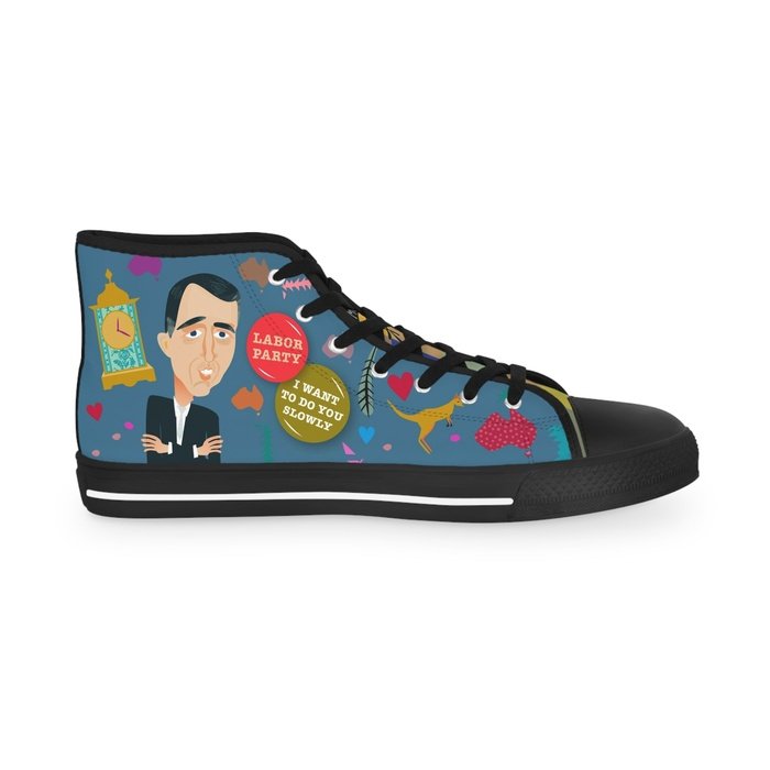 Paul Keating high top mens sneakers