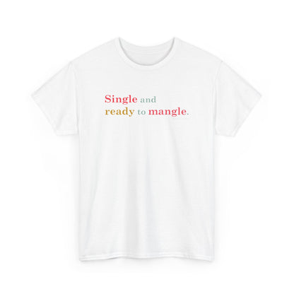 Single ready to mangle cotton t shirt