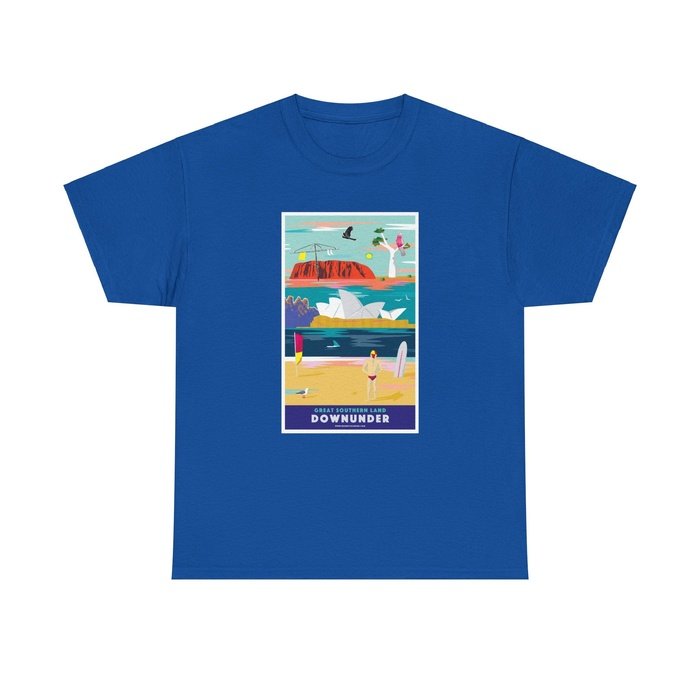 Great Southern Land classic cotton t shirt