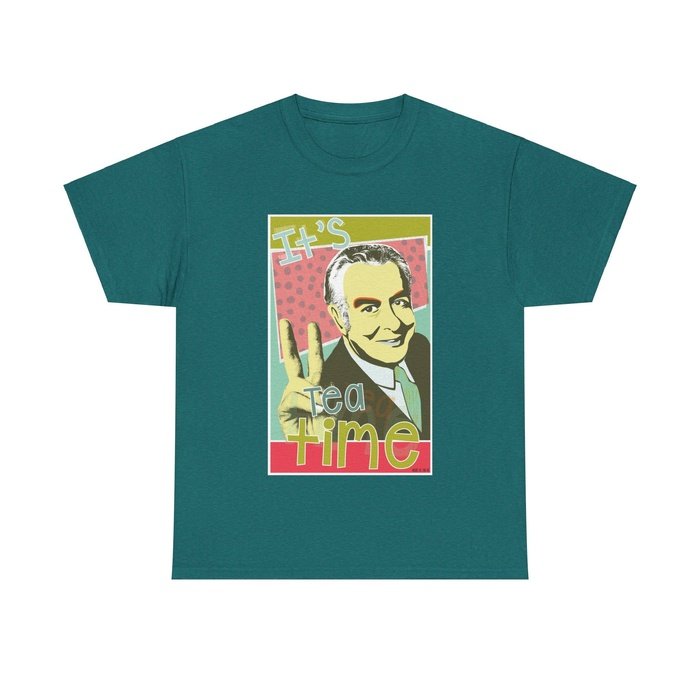 It's Tea Time Whitlam classic cotton t shirt