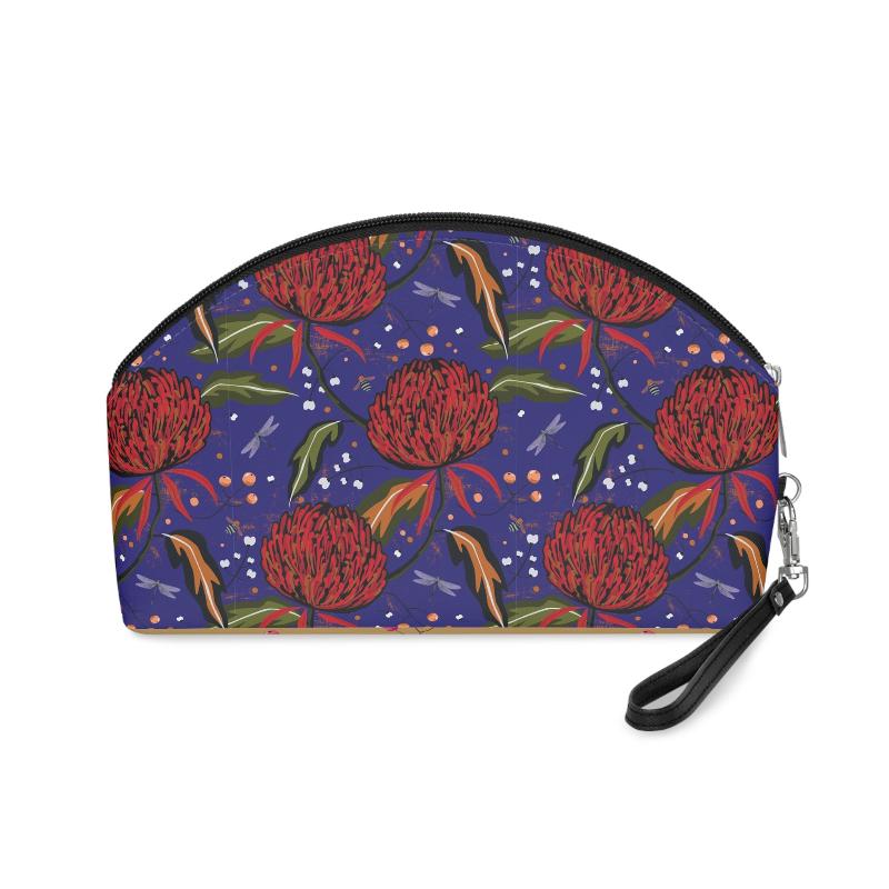 Floral Waratah Chintz carry bag