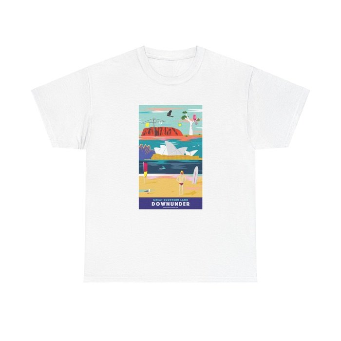 Great Southern Land classic cotton t shirt