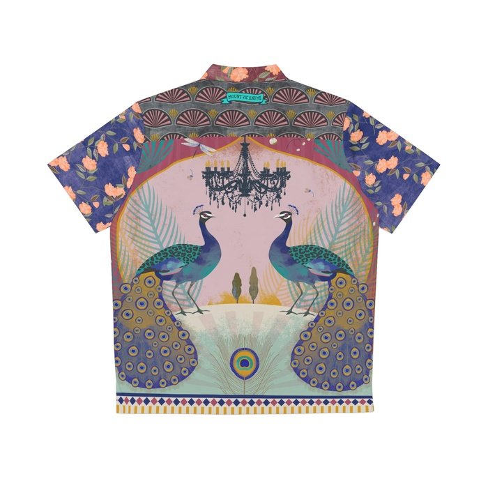 Peacock Paradise Hawaiian Shirt