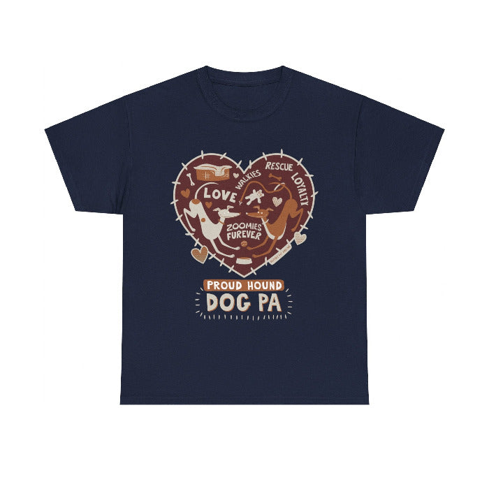 Proud Hound Dog Pa Furever t shirt
