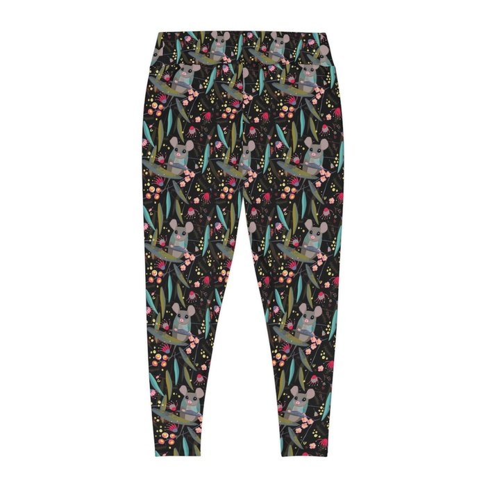 Curvy Eastern Pygmy Possum Leggings 2xl-6xl