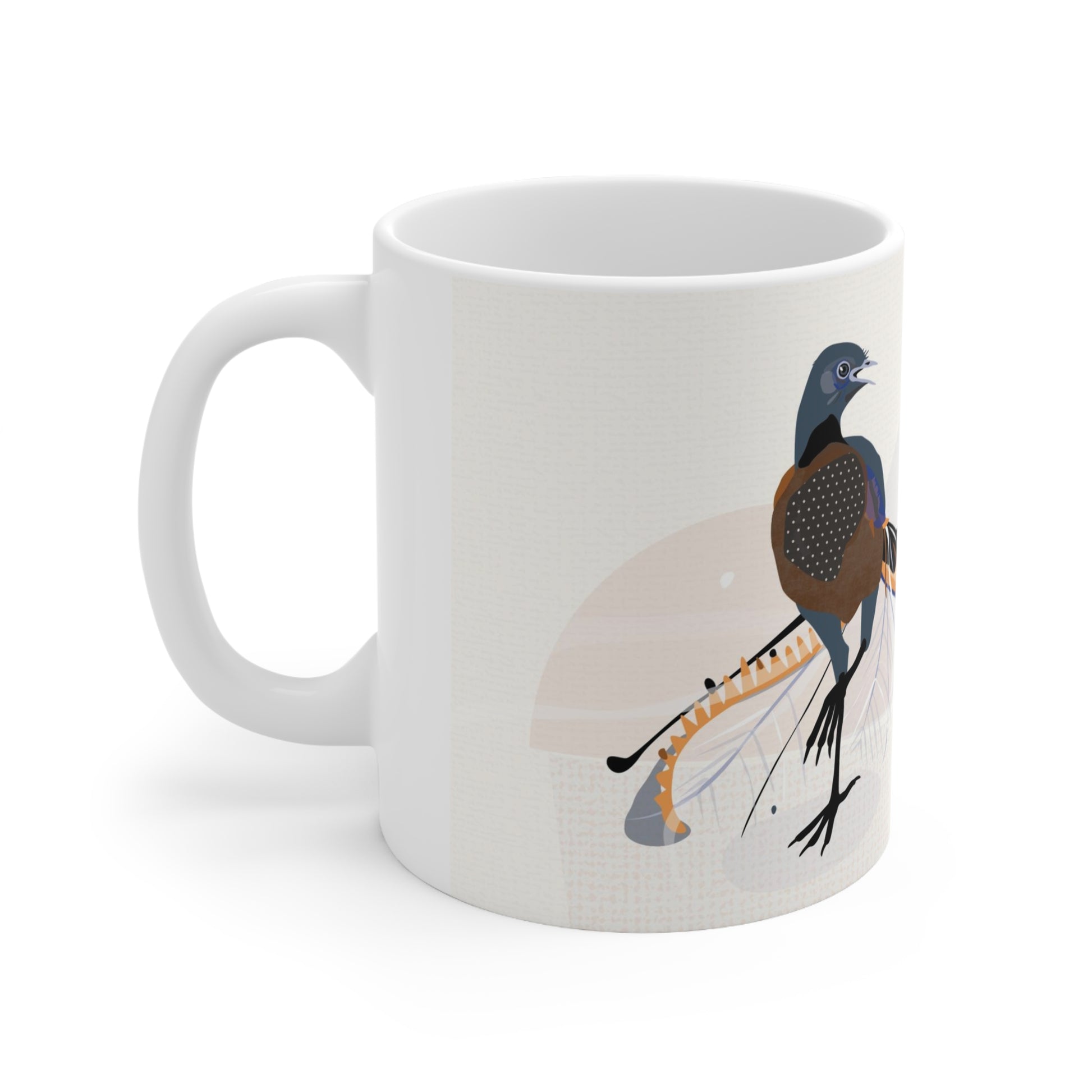 Lyrebird mug