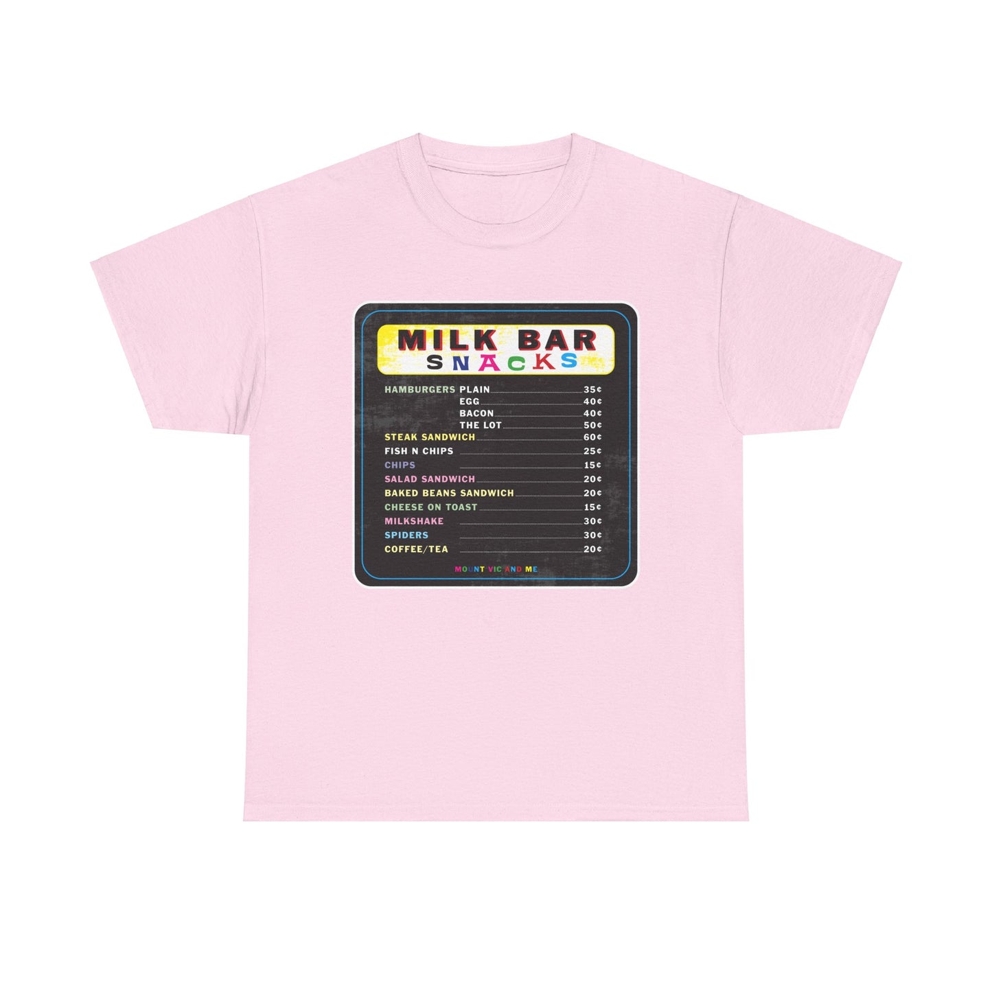 Aussie Milk Bar classic cotton t shirt