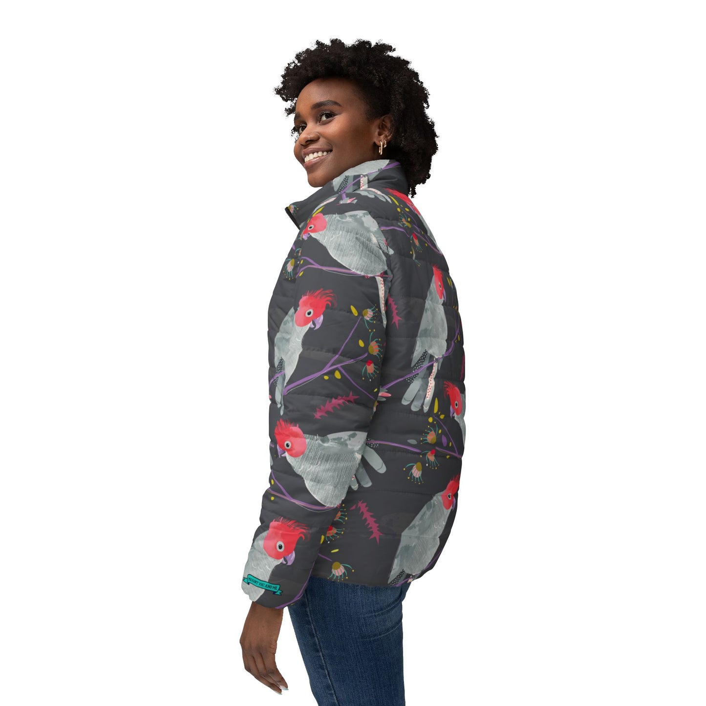 Gang Gang Cockatoo women’s puffer jacket