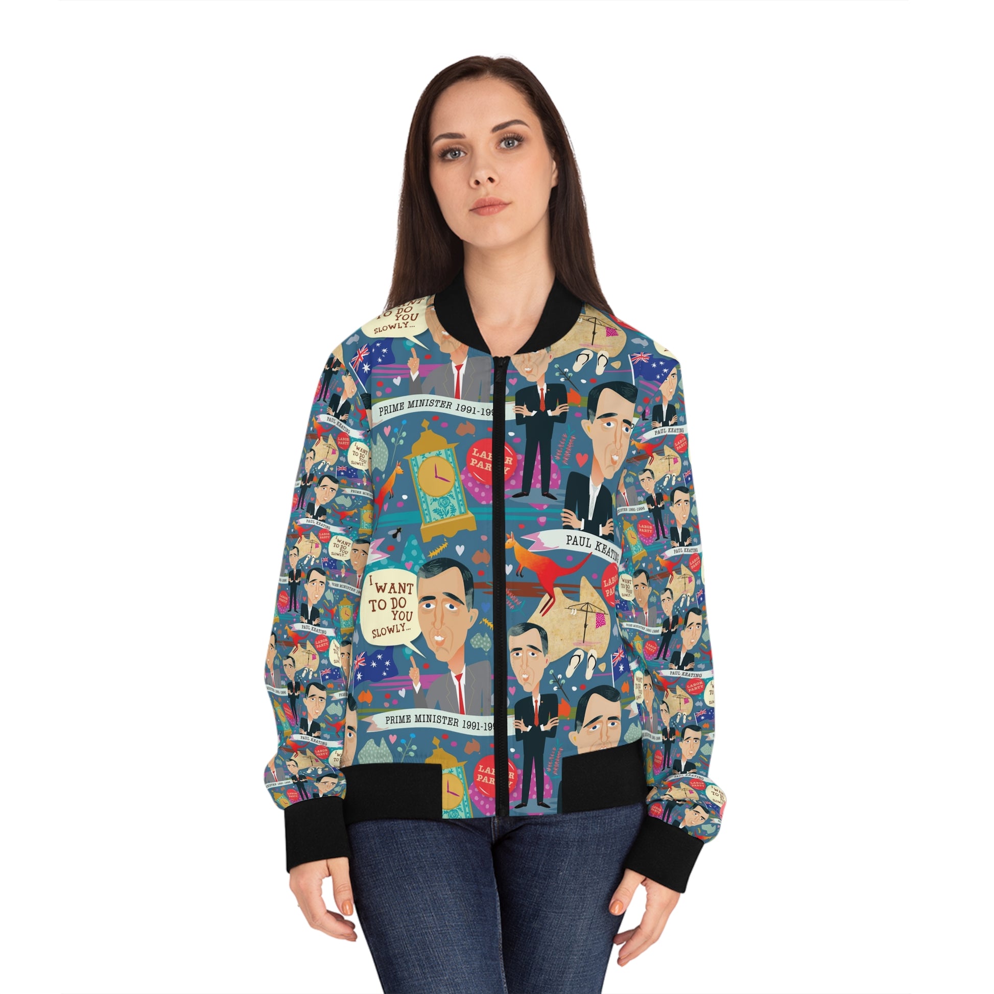 Paul Keating Women's Bomber Jacket