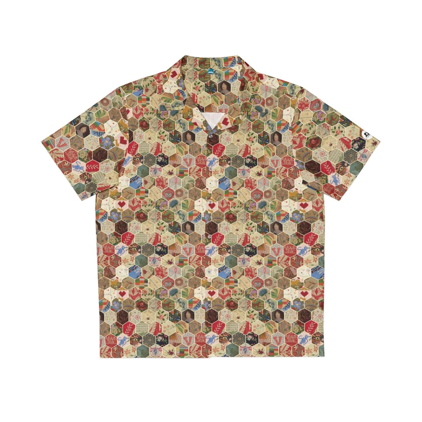 Hexagon Sampler Hawaiian Shirt
