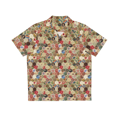 Hexagon Sampler Hawaiian Shirt