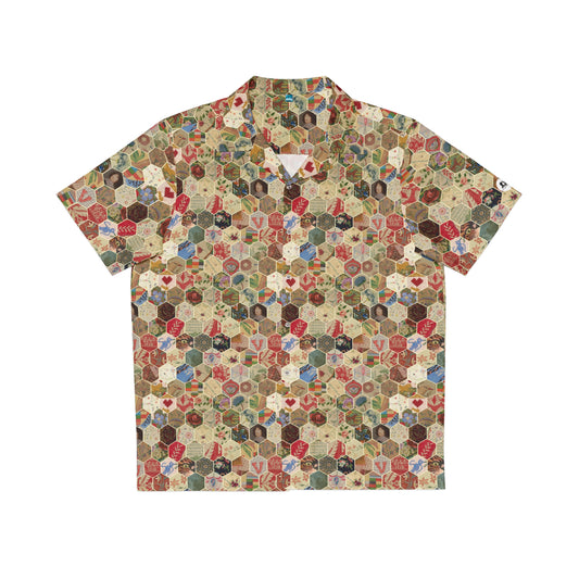 Hexagon Sampler Hawaiian Shirt