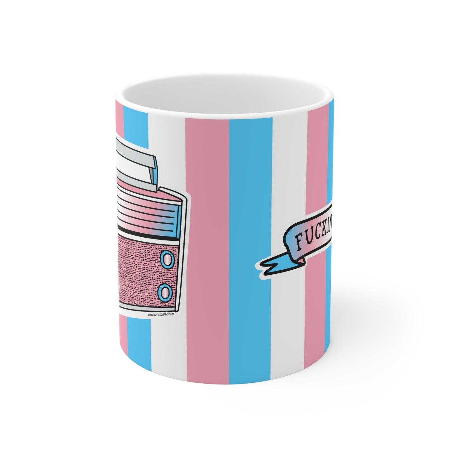 Trans sista f@cking cool mug