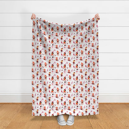 Fabric : Vintage Christmas in the Snow