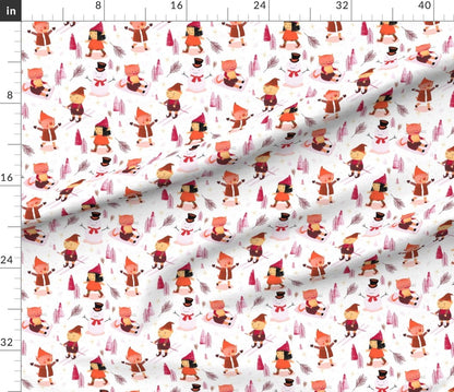 Fabric : Vintage Christmas in the Snow