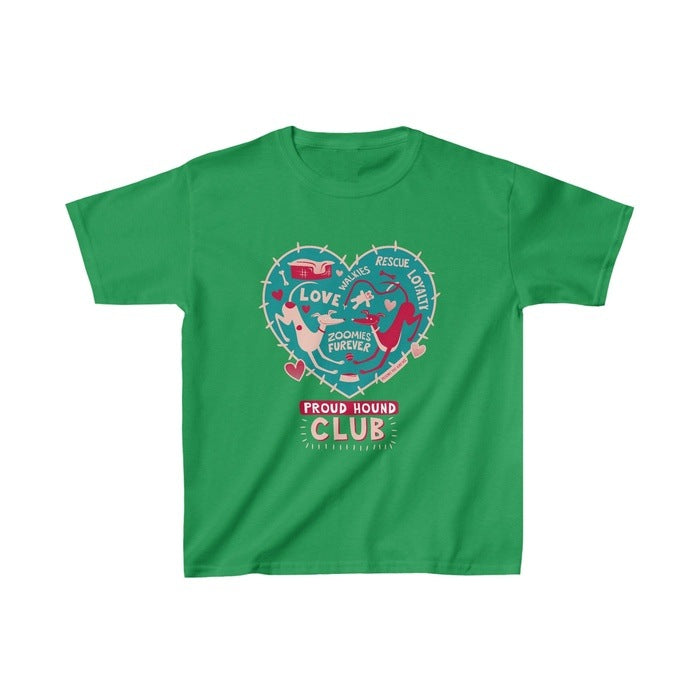Proud Hound Club classic kids t shirt
