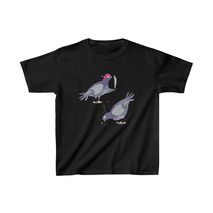 Pirate Pigeons Classic Kids cotton t shirt