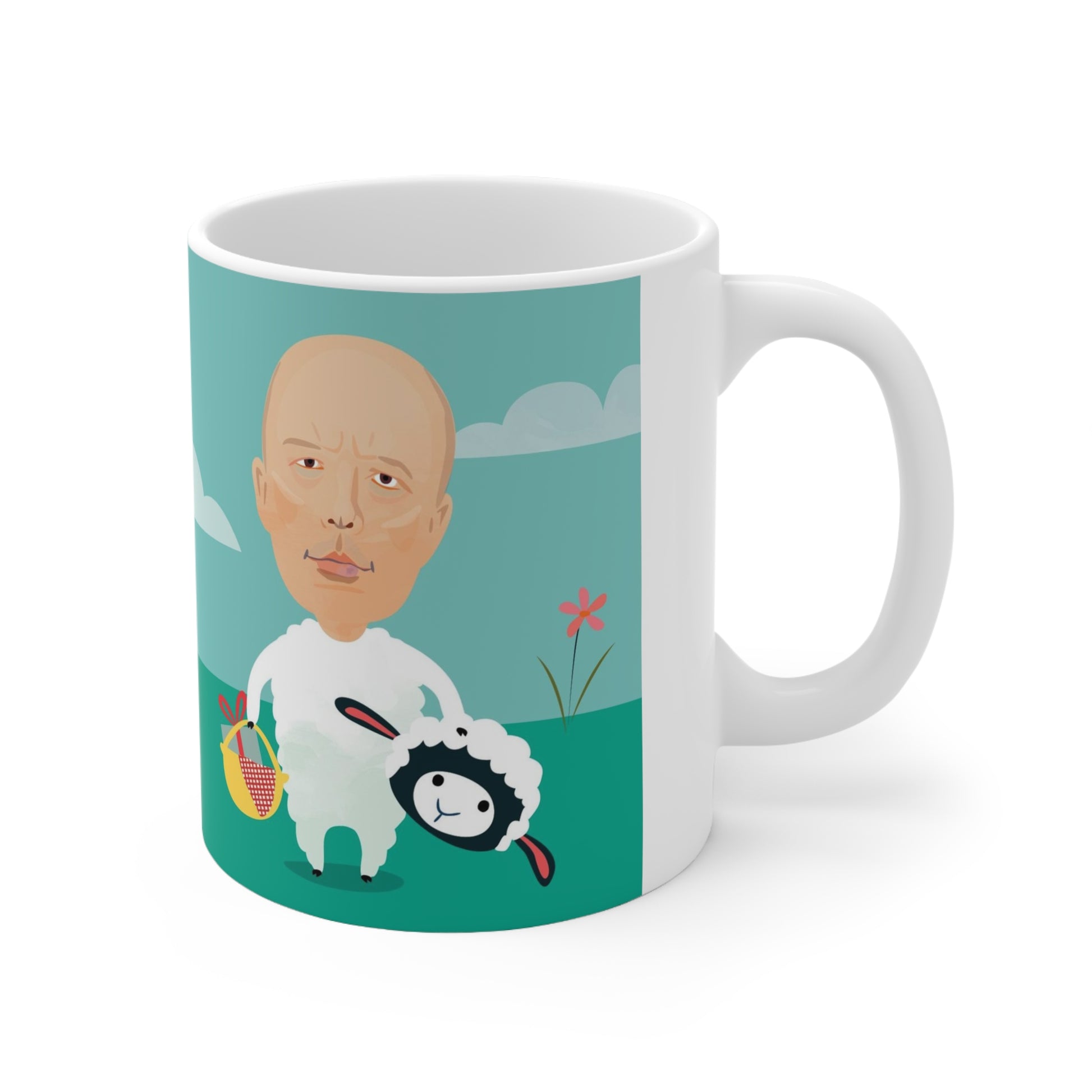 Like Dutton dressed as lamb mug