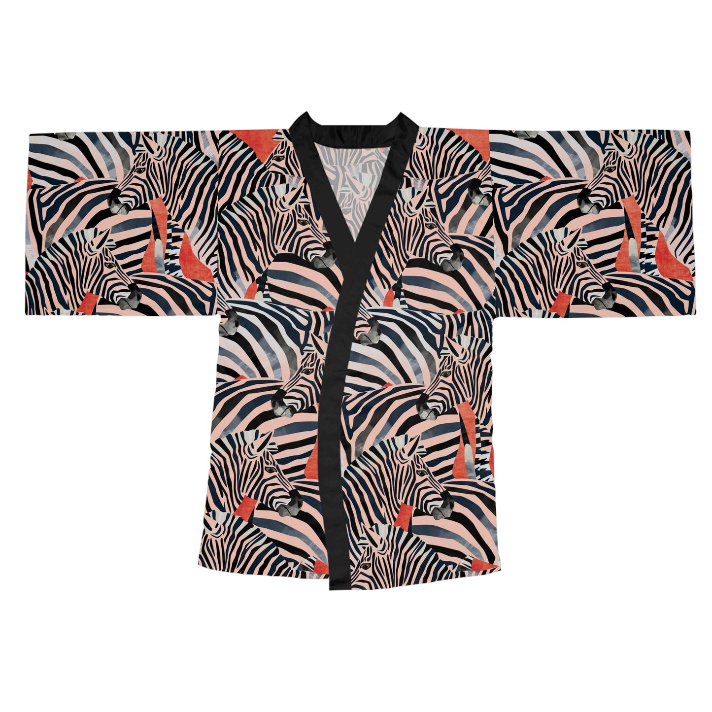 Party Zebra kimono robe