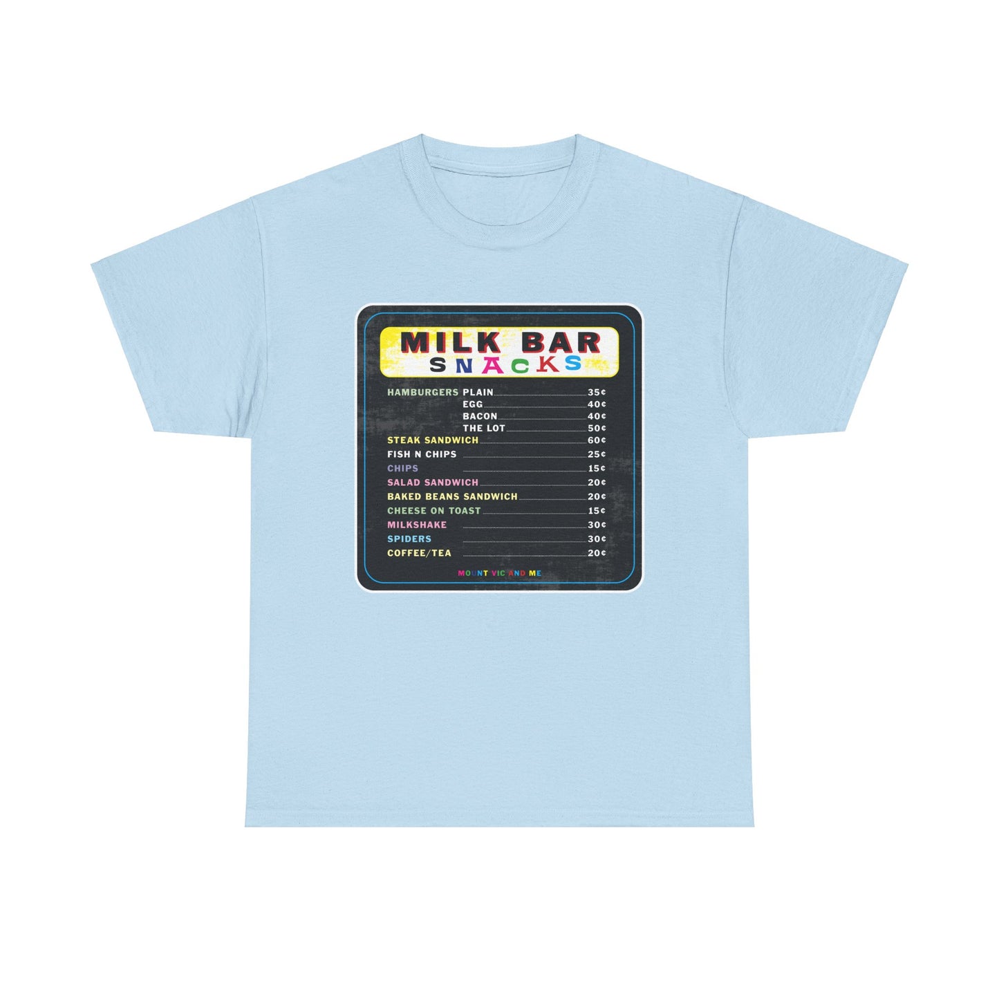 Aussie Milk Bar classic cotton t shirt