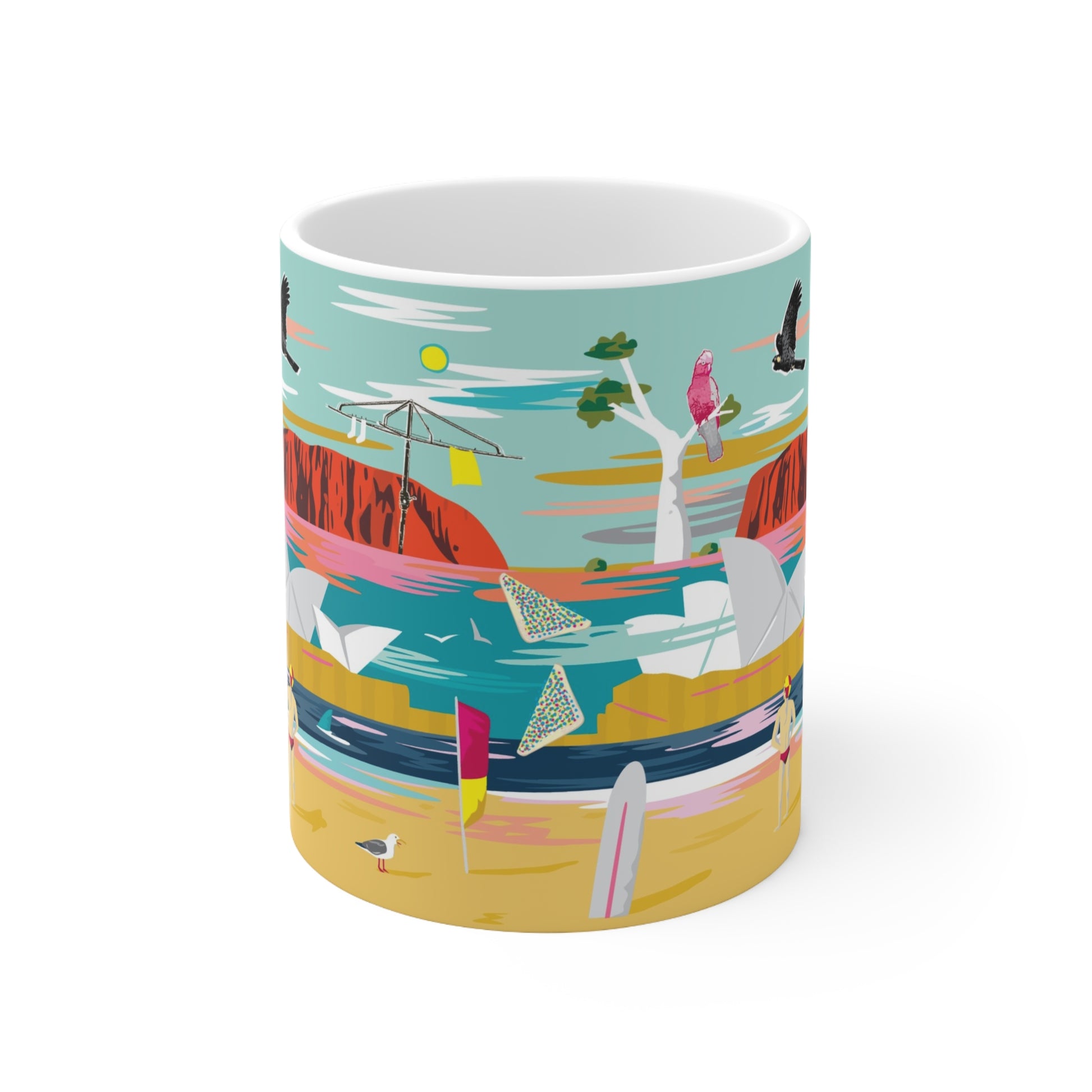 Australiana Paint by Numbers mug