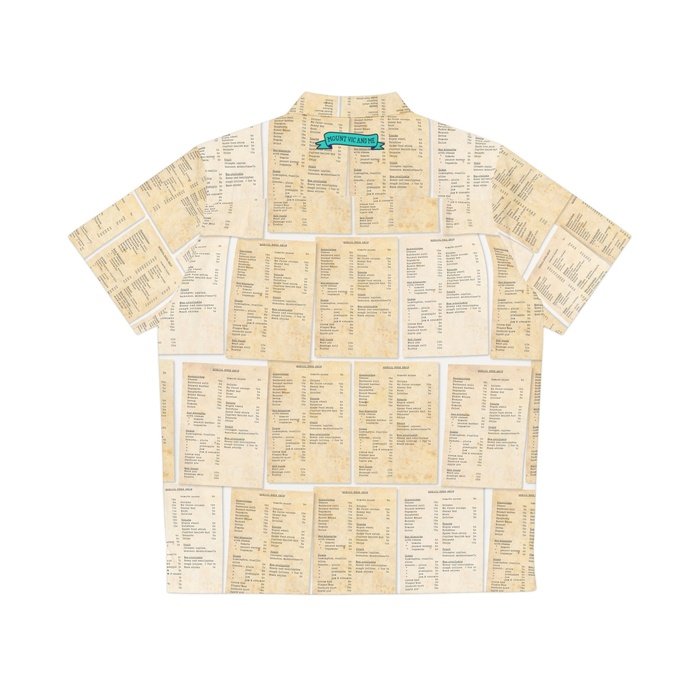 School Tuck Shop Men's Hawaiian Shirt