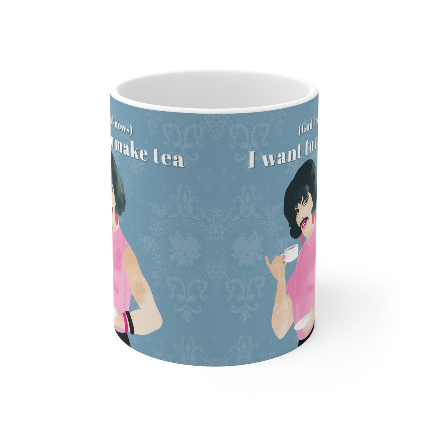 I want to make tea mug