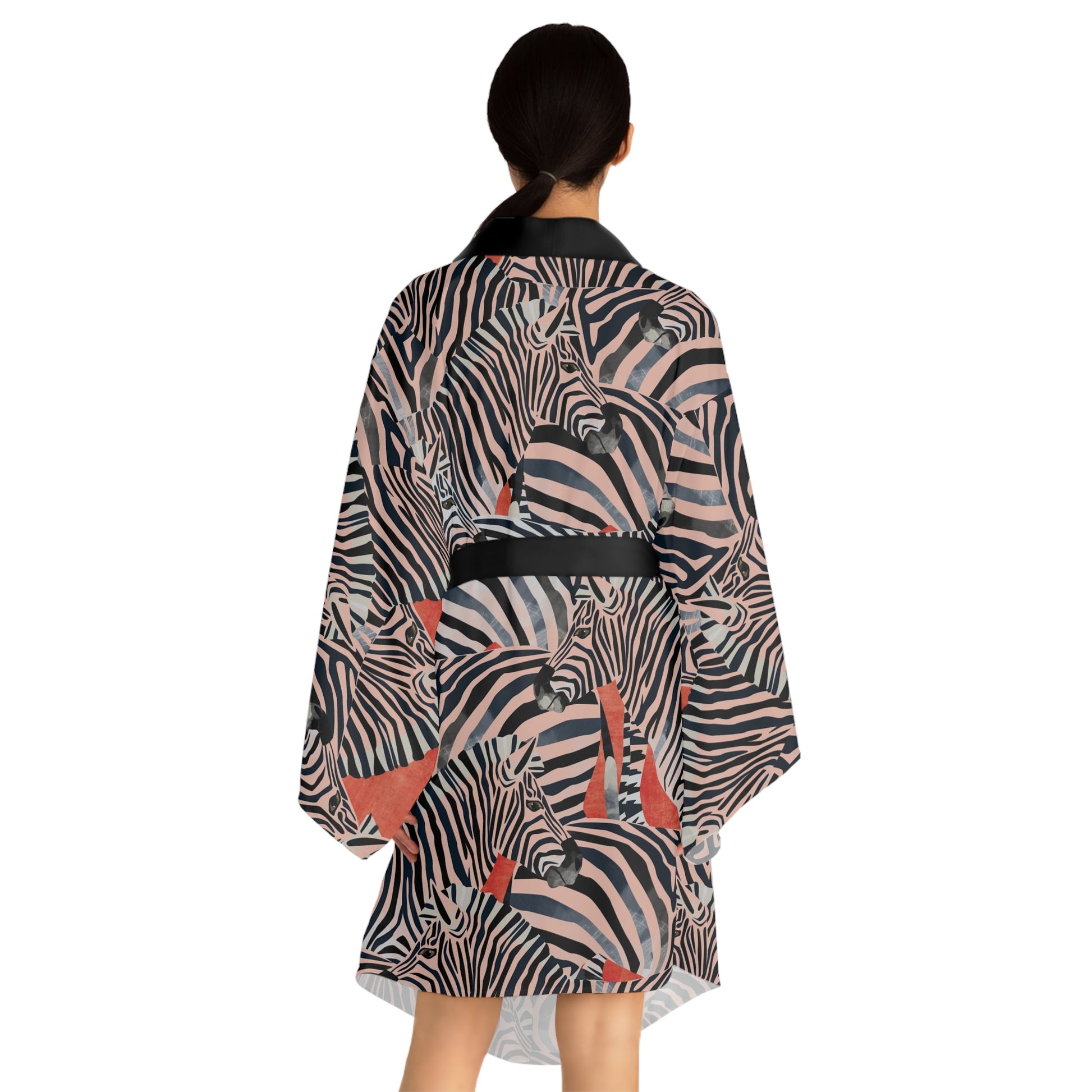 Party Zebra kimono robe