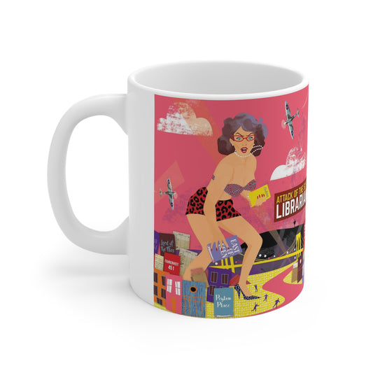 Attack of 50 ft librarian mug