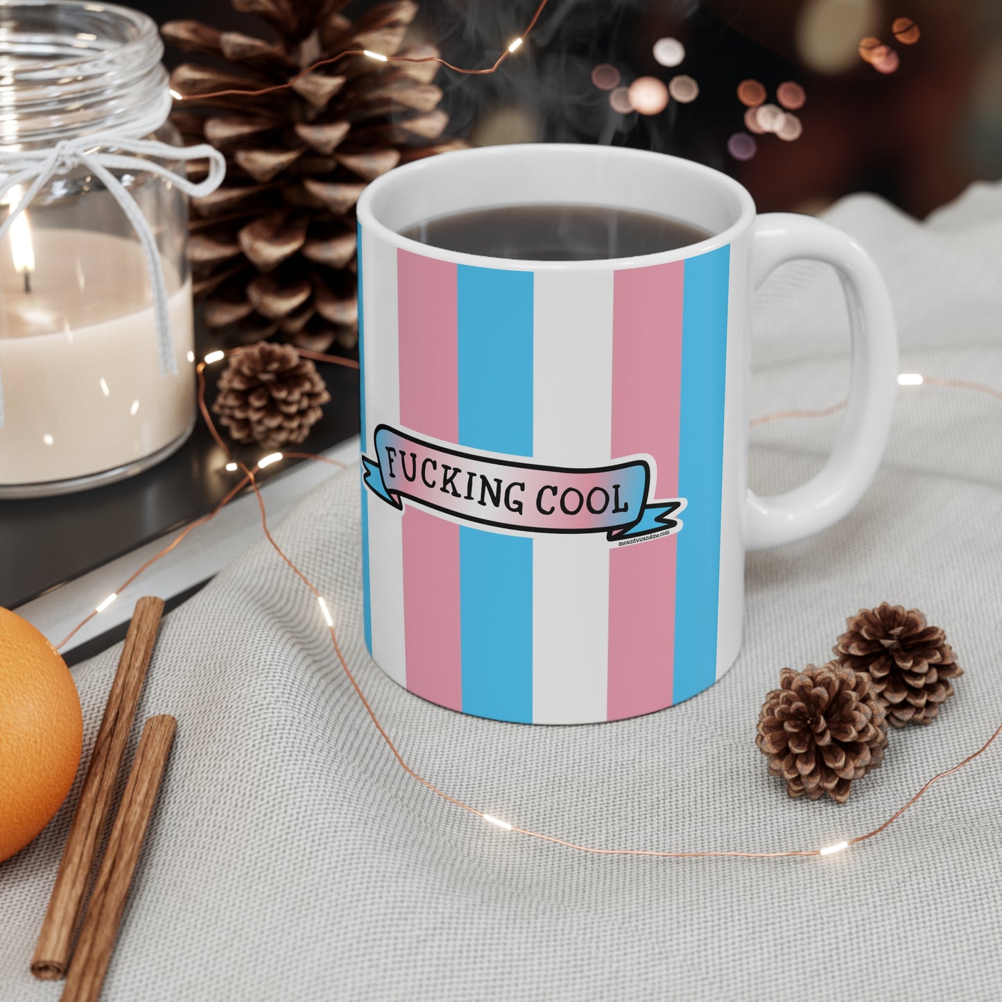 Trans sista f@cking cool mug