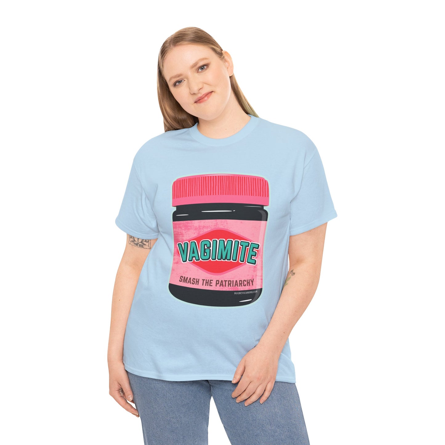 Vagimite feminist classic cotton t shirt