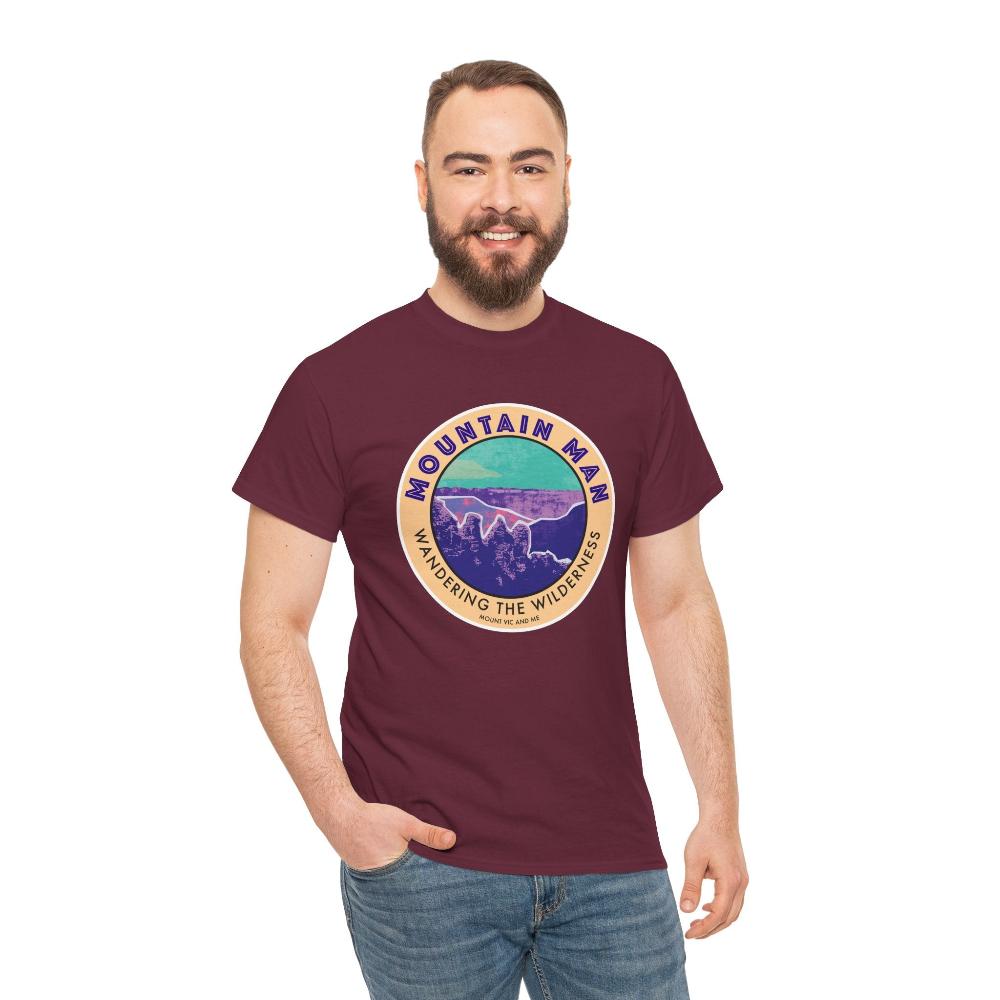 Mountain Man classic cotton t shirt