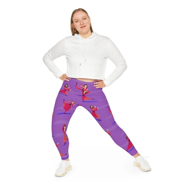 Curvy Cathy Dance Moves Leggings 2xl-6xl