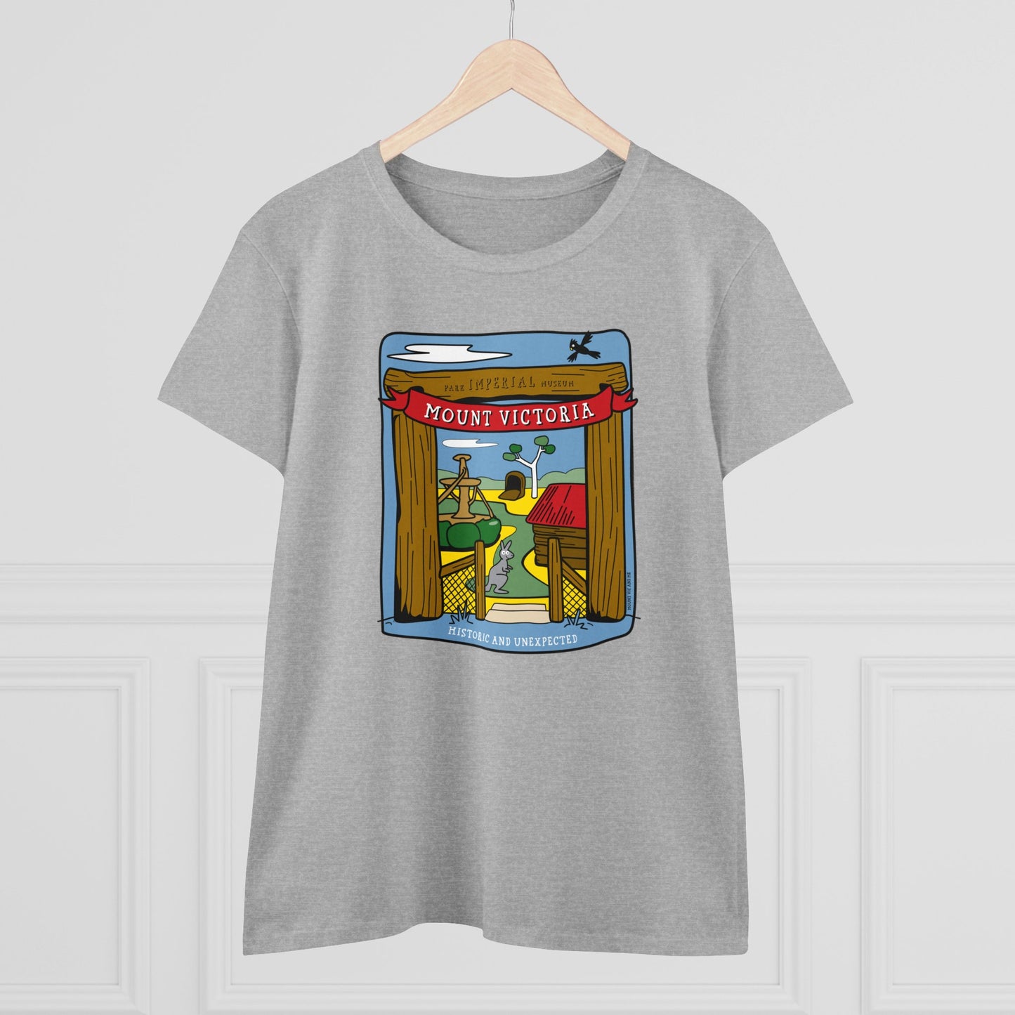 Mount Victoria Blue Mountains semi-fit t shirt