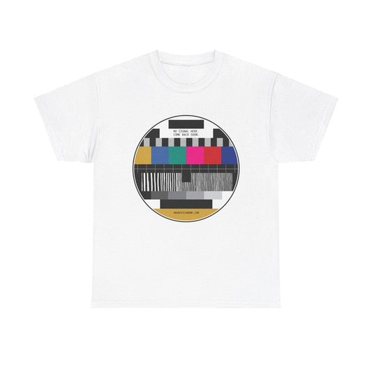 No signal classic tv cotton t shirt