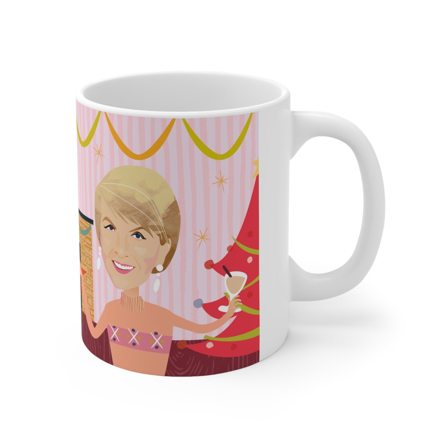 Utter Bishop Christmas mug