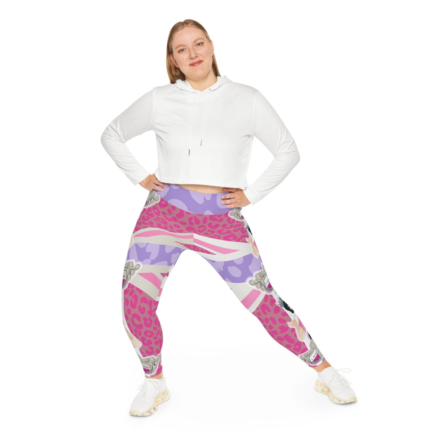 Curvy I want to make tea Leggings 2xl-6xl