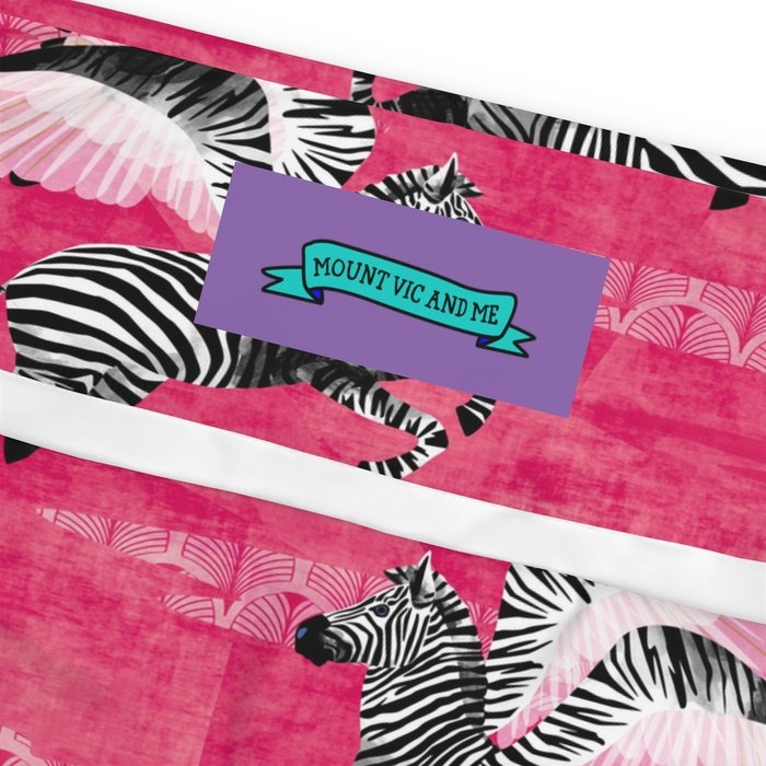 Flying Zebras Curvy Leggings 2xl-6xl