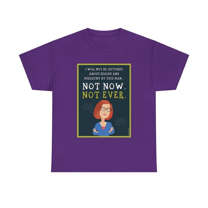 Not Now Not Ever Misogyny t shirt