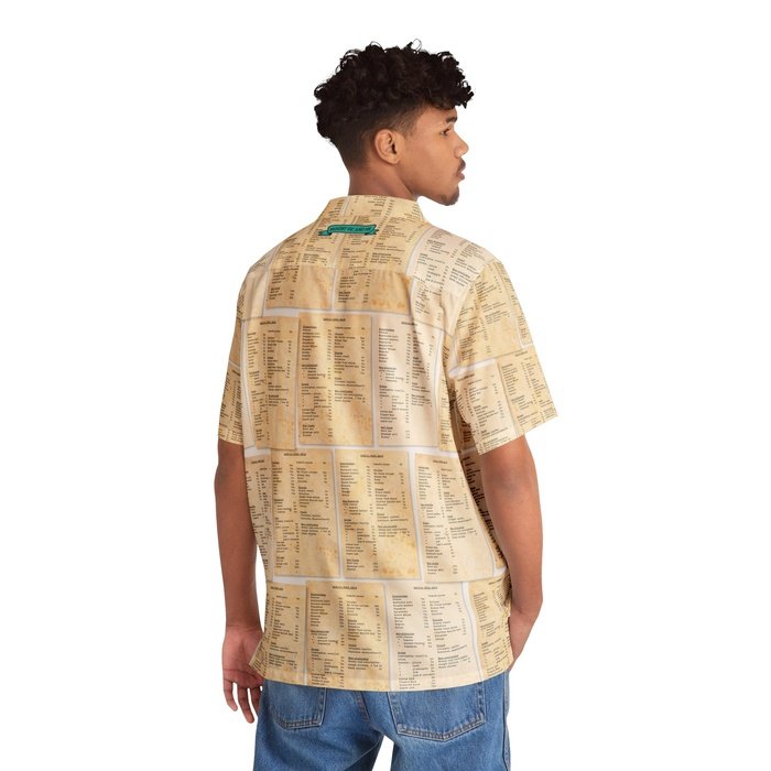 School Tuck Shop Men's Hawaiian Shirt