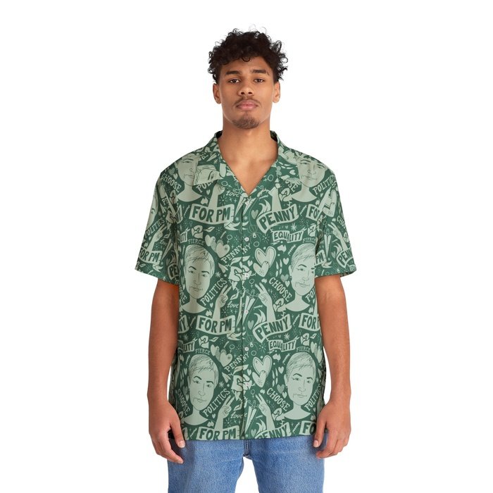 Penny for PM Men's Hawaiian Shirt