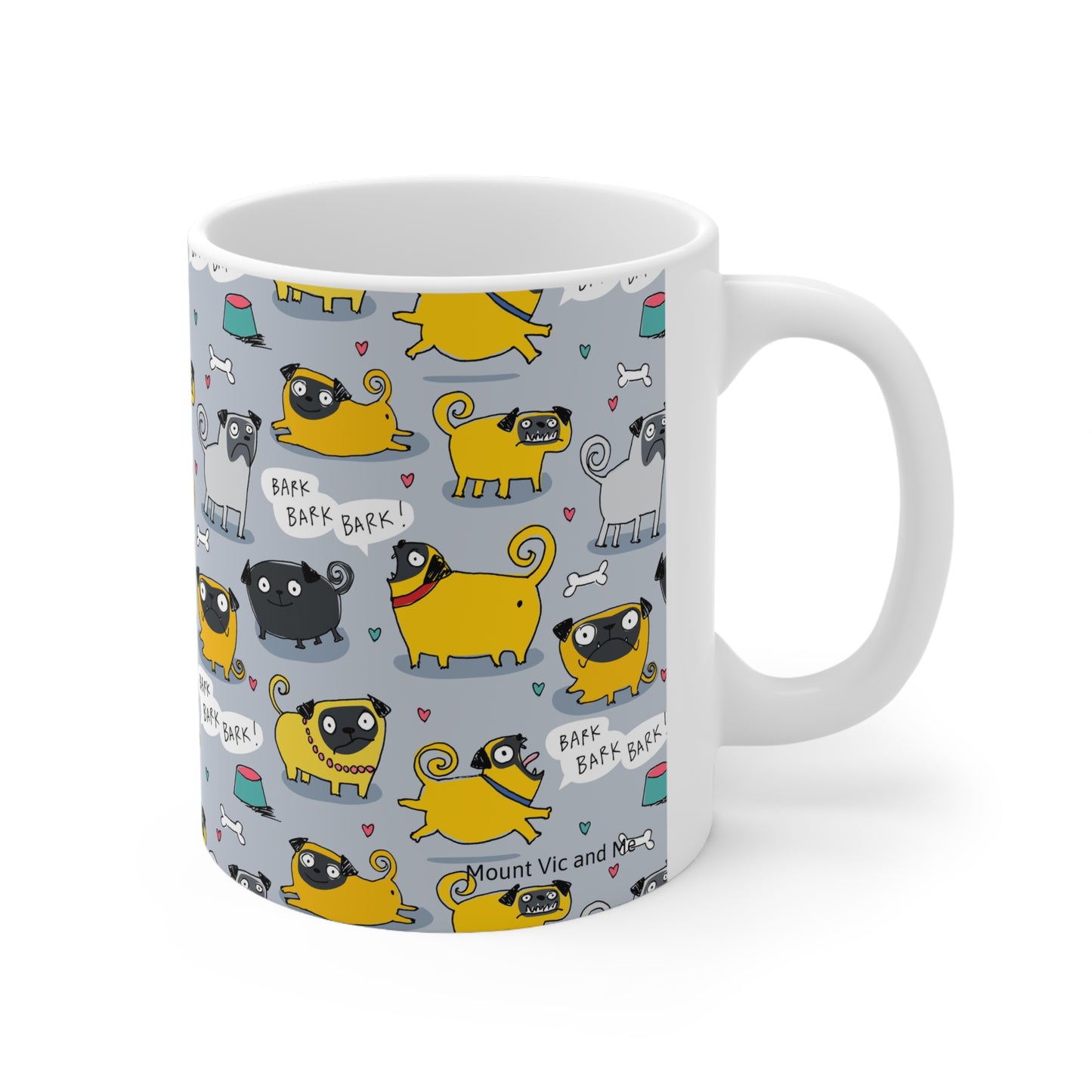 Pug Party mug