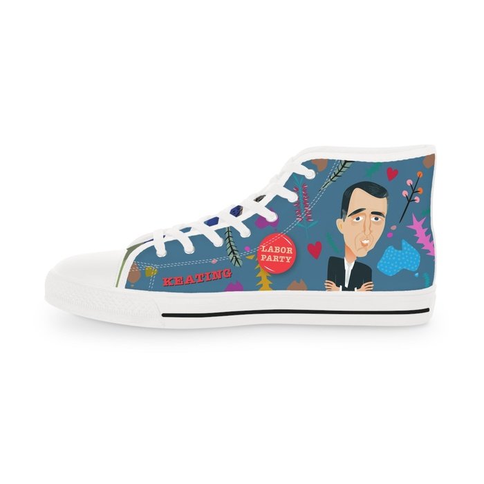 Paul Keating high top mens sneakers