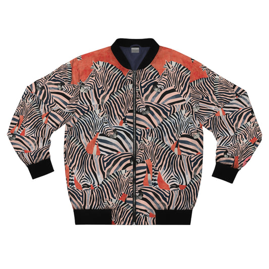 Party Zebra Men's Bomber Jacket