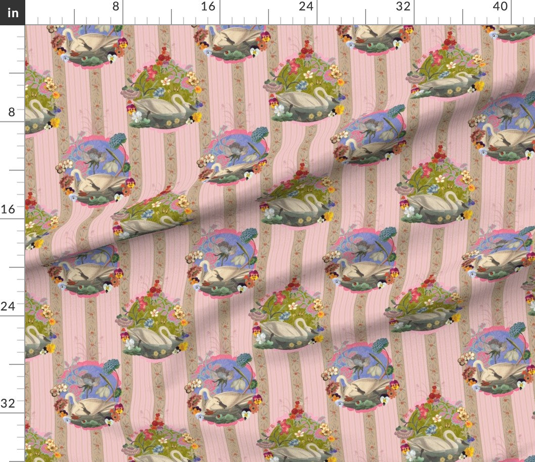 Fabric : Swan Like
