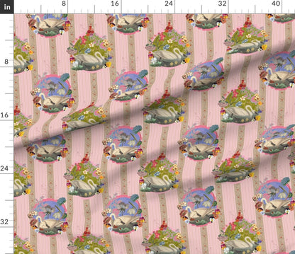 Fabric : Swan Like