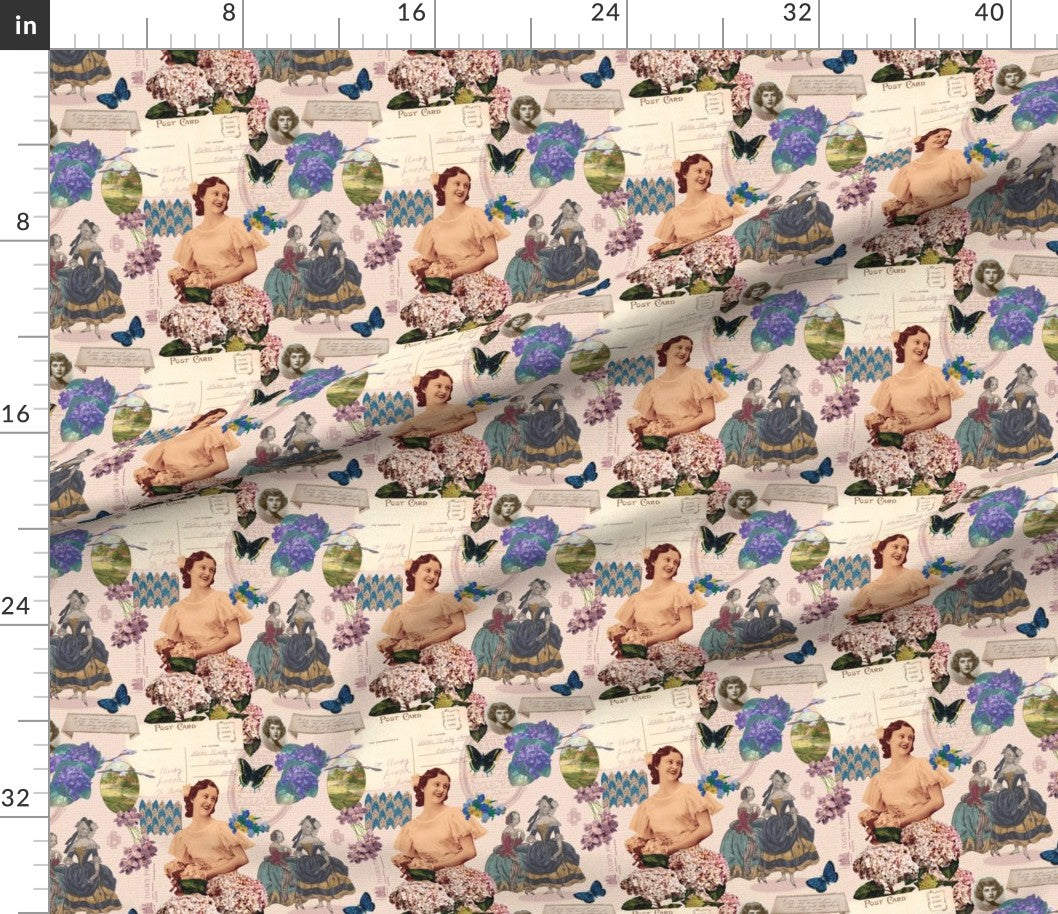 Fabric : Hydrangea girl