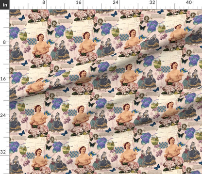 Fabric : Hydrangea girl